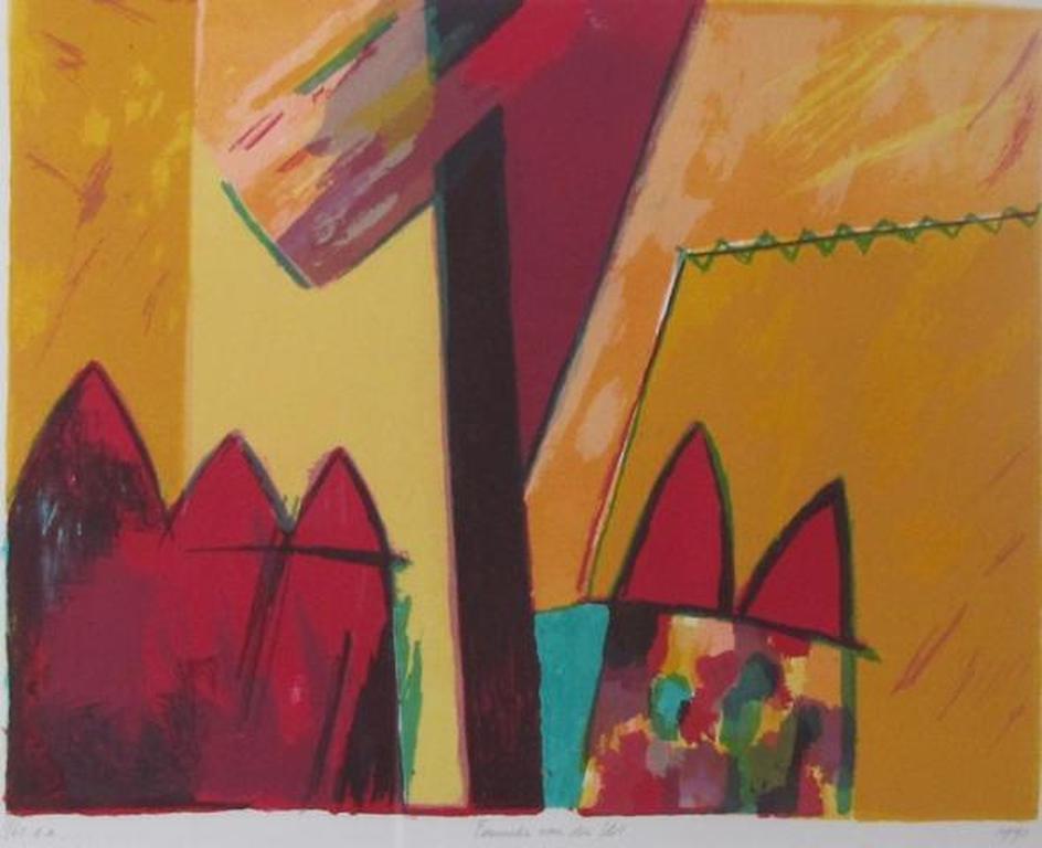 FENNEKE van der ELST  Gr.Kleurenlitho   Handgesigneerd Oplage 65ex kopen? Bied vanaf 1!