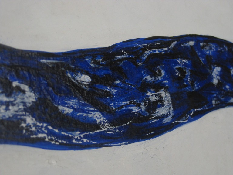 Monique Polak (1947-) Gem.Techniek "Levenslijn" uit serie "Angst en Verdriet '94 kopen? Bied vanaf 1!