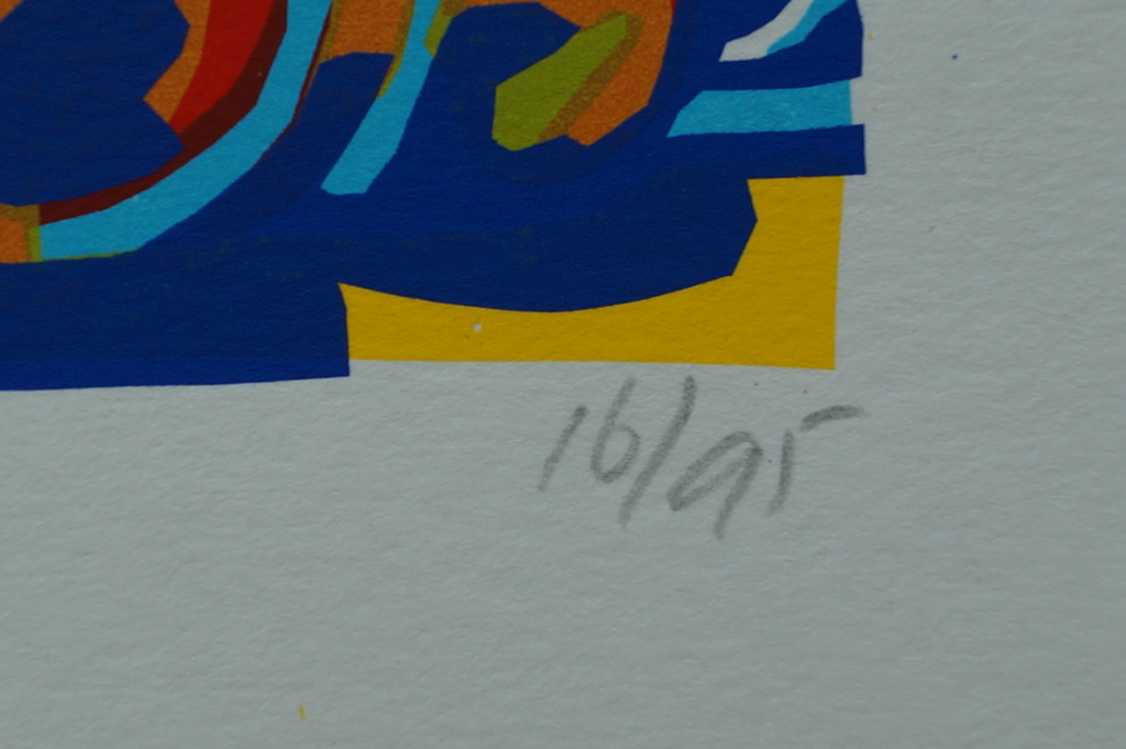 Willem van Hest - gesigneerde zeefdruk - stilleven - 95 ex. - 2000 kopen? Bied vanaf 10!