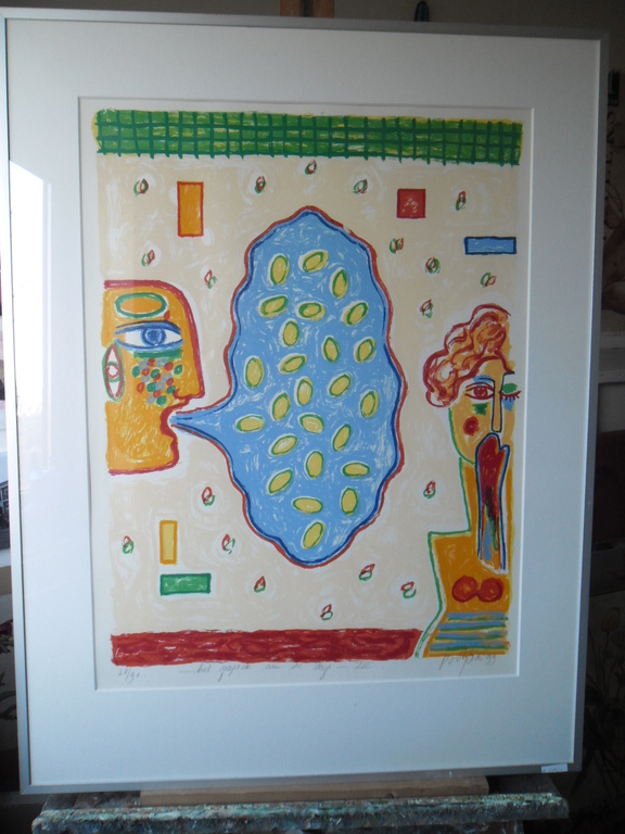 Keimpe Kootstra , 3  Kleurrijke  Zeefdrukken   kopen? Bied vanaf 90!