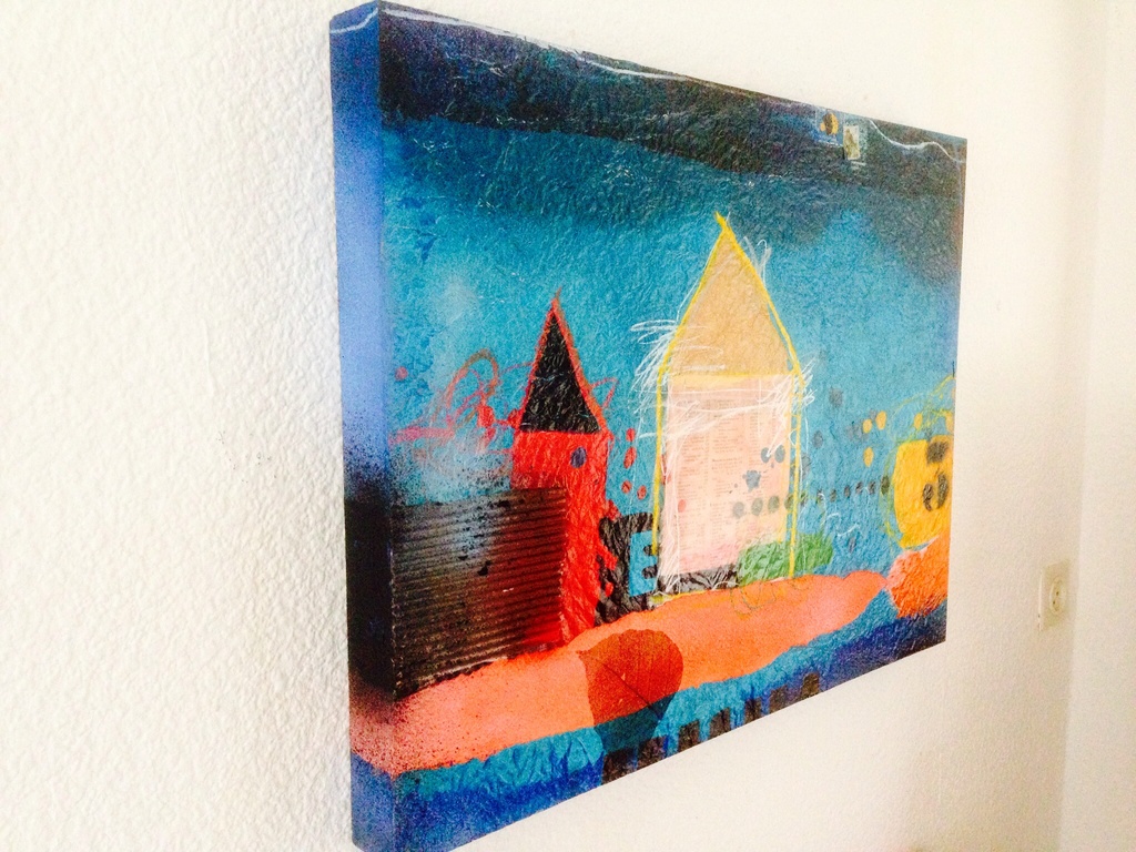 Theo koster , gemengde techniek op paneel titel india blue kopen? Bied vanaf 1!