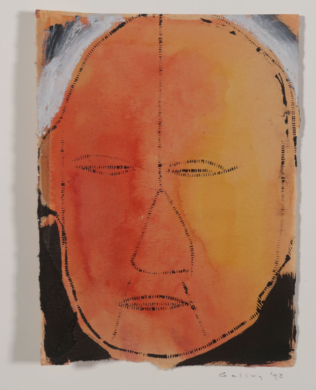 Harm Geling: Gemengde techniek op papier, Kop kopen? Bied vanaf 1!