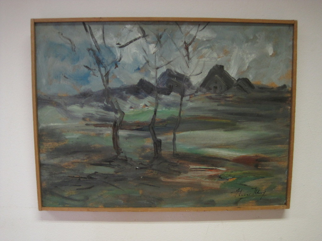 Henri Kley 1908-1977 impressionisme olieverf "Veluwe landschap" ca. 1950 kopen? Bied vanaf 1!