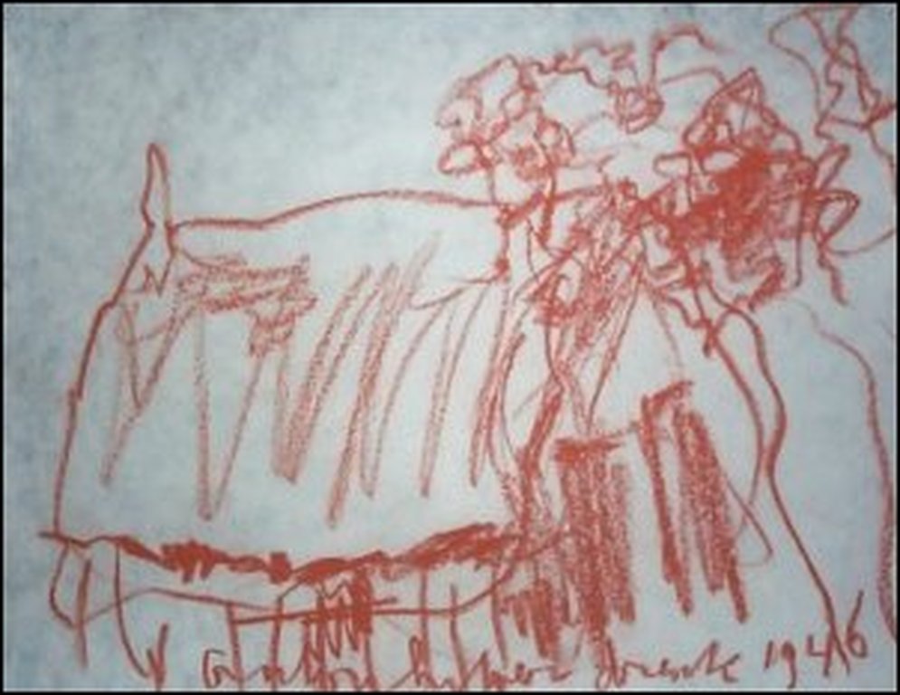 Mooi Origineel Werk Anton heyboer verkocht voor € 135!