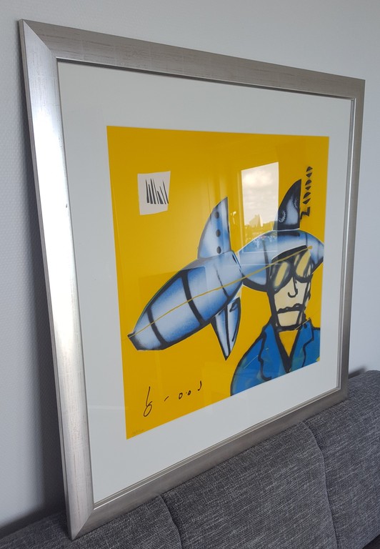 Herman Brood: zeefdruk, Rocket Scientist kopen? Bied vanaf 300!