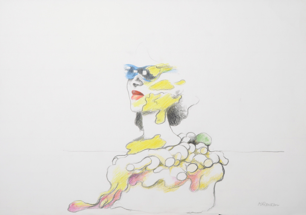 Anton Martineau: Tekening, Z.T.  kopen? Bied vanaf 70!