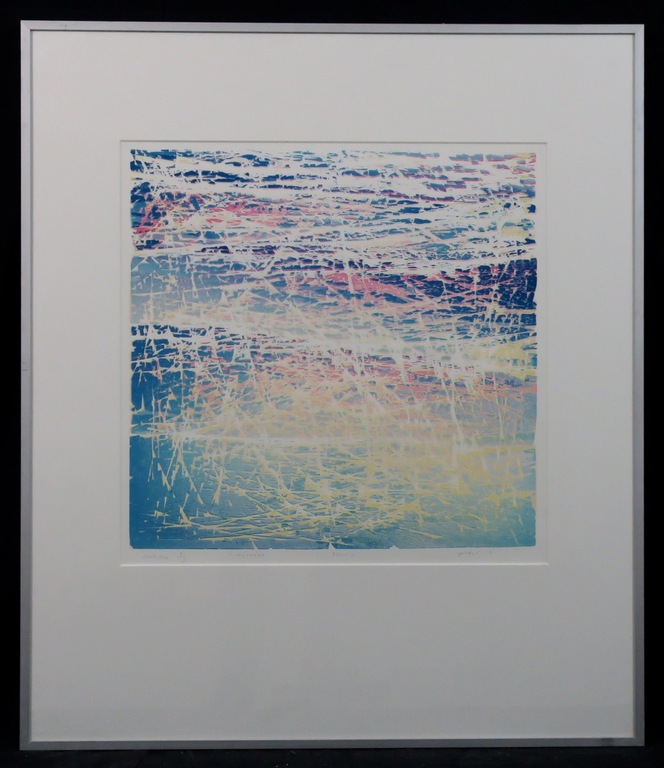 Reinderd Kuipers: Lino, Golven - Ingelijst kopen? Bied vanaf 20!