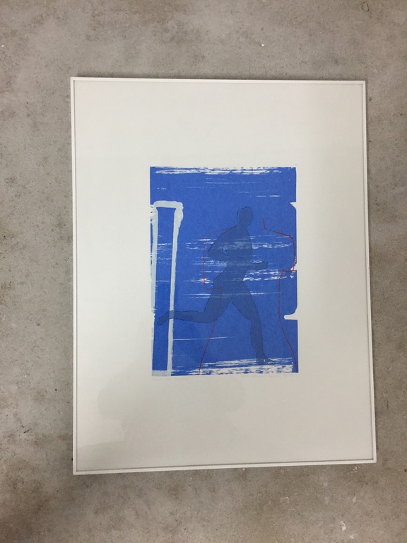 PETER VAN DEN AKKER   zeefdruk  Down the avenue kopen? Bied vanaf 1!