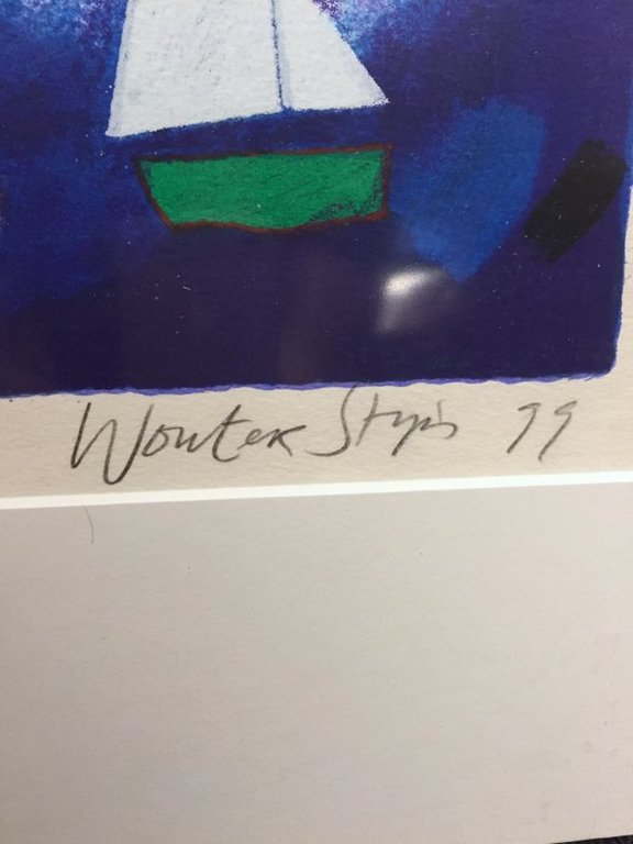 Stips, Wouter | zeefdruk Mama's Plunching Again 149/150 kopen? Bied vanaf 75!