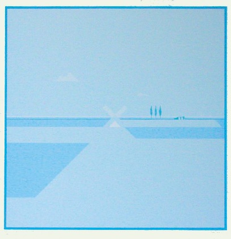 Han Jansen: Zeefdruk, Hollandse diagonaal 1988 kopen? Bied vanaf 150!