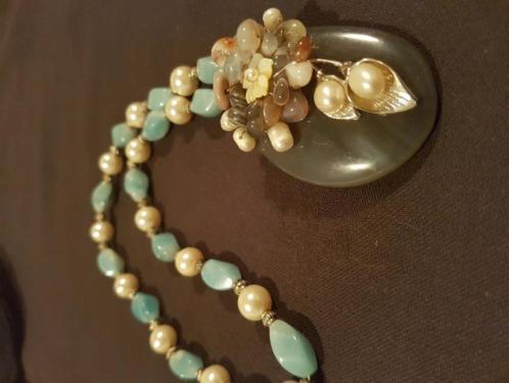 Ketting agaat en zoetwater parels kopen? Bied vanaf 7!