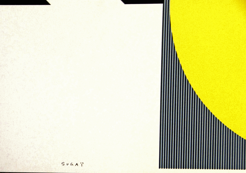 ## KUMI SUGAI # Sublieme Lithografie / " Quatres Balles " / Handgesigneerd /Mint kopen? Bied vanaf 195!