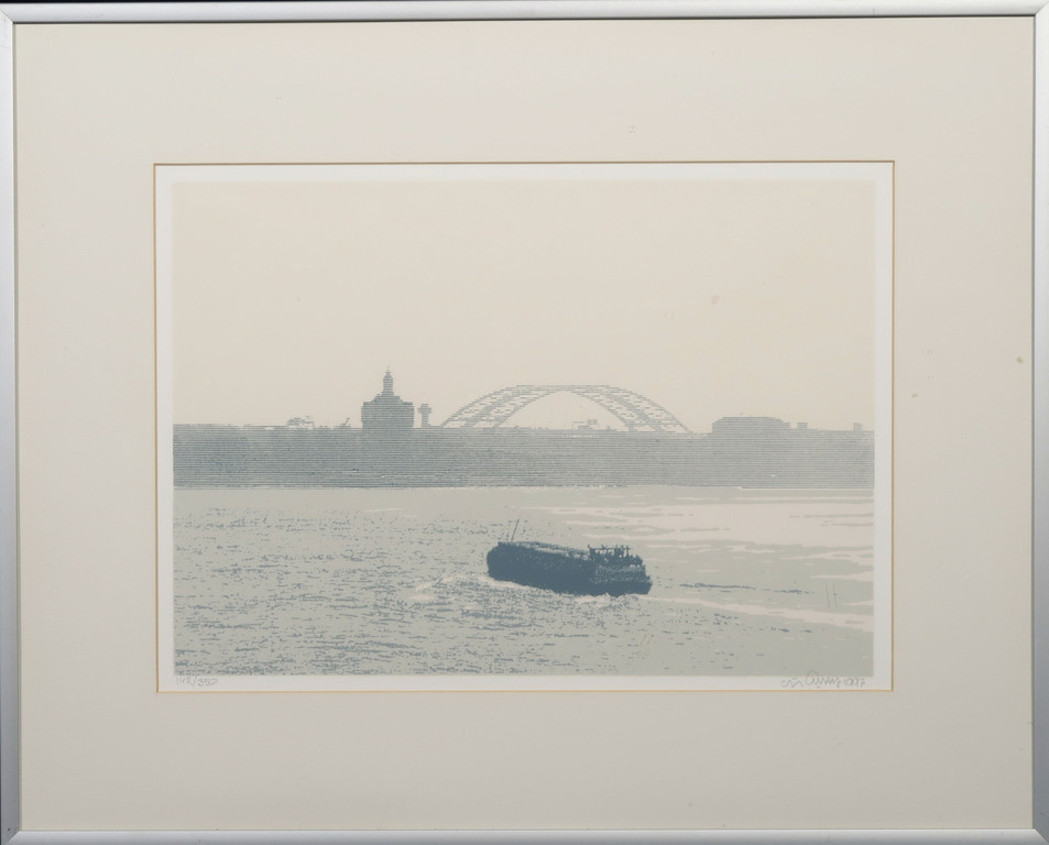 Clemens Zijlmans: Zeefdruk, Z.T. - Ingelijst kopen? Bied vanaf 35!