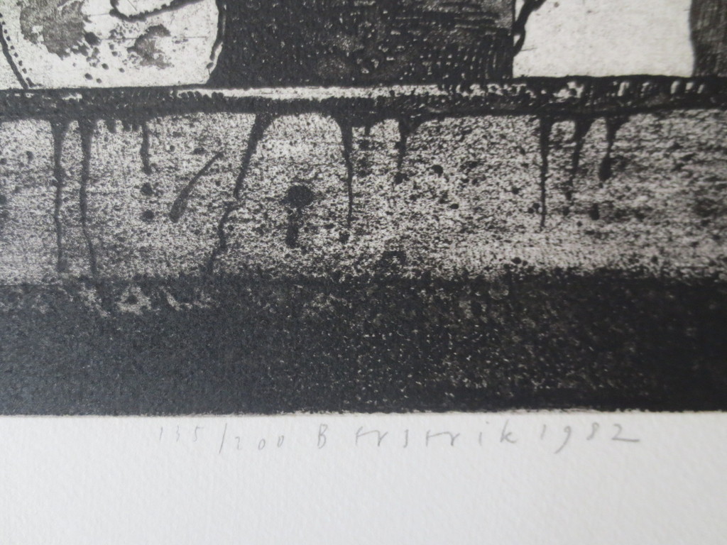 BERSERIK HERMAN -  sepia ets - z.t.  kopen? Bied vanaf 80!