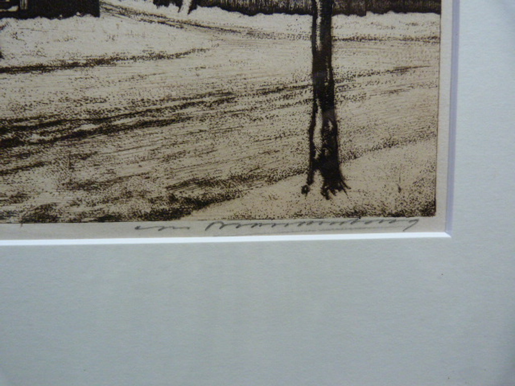 Corn. Brandenburg ( 1884 - 1954 ) - Nieuwe Kerk te Den Haag. kopen? Bied vanaf 40!