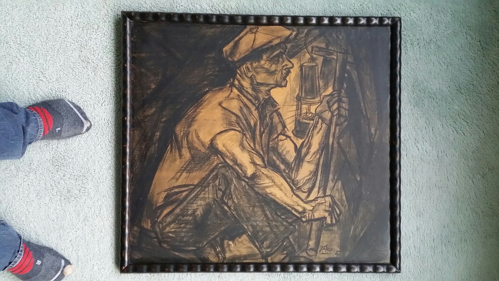 Jan Toorop, Litho, Mijnwerker kopen? Bied vanaf 1!