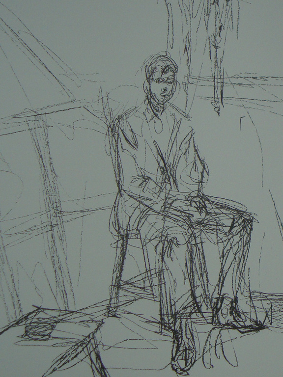 Alberto Giacometti, originele litho kopen? Bied vanaf 1!