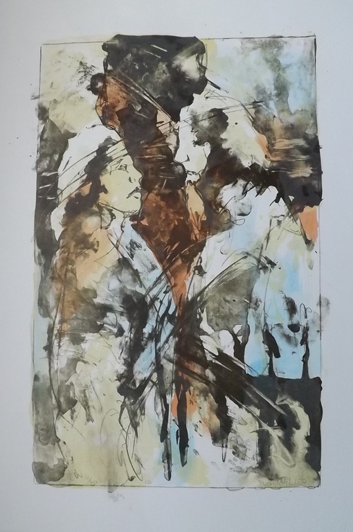 Hans Vanhorck - gesigneerde zeefdruk uit 1990 kopen? Bied vanaf 1!