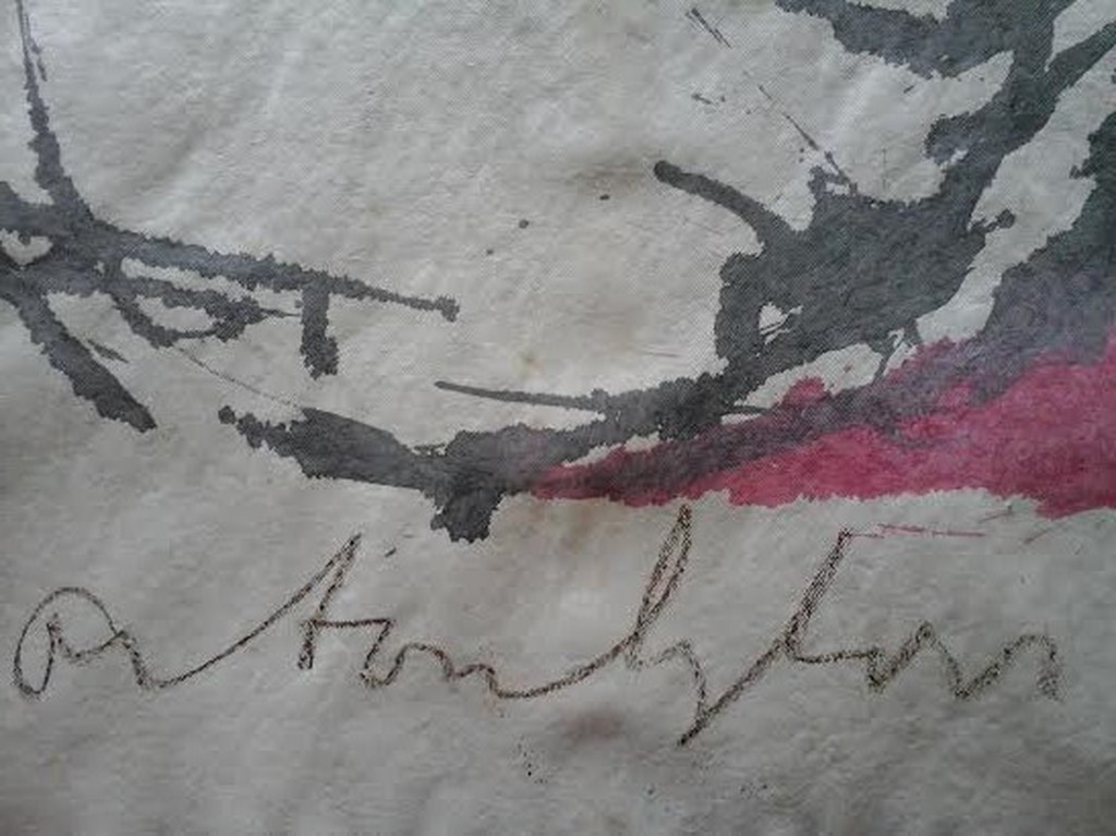 Anton Heyboer - Gesigneerde gouache op molenpapier. kopen? Bied vanaf 110!
