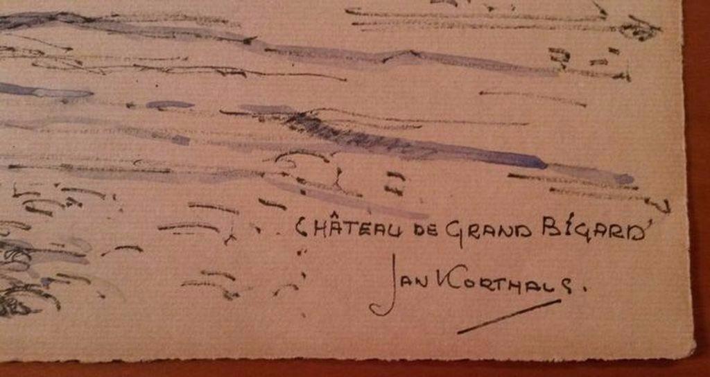 Jan Korthals (1916-1972) - Château de Grand-Bigard kopen? Bied vanaf 70!