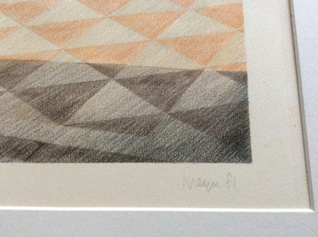 Max Kreijn - Interieur - aquarel/potlood kopen? Bied vanaf 150!