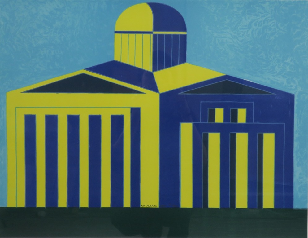 Ko Aarts: Litho, Zonder titel - Ingelijst kopen? Bied vanaf 1!