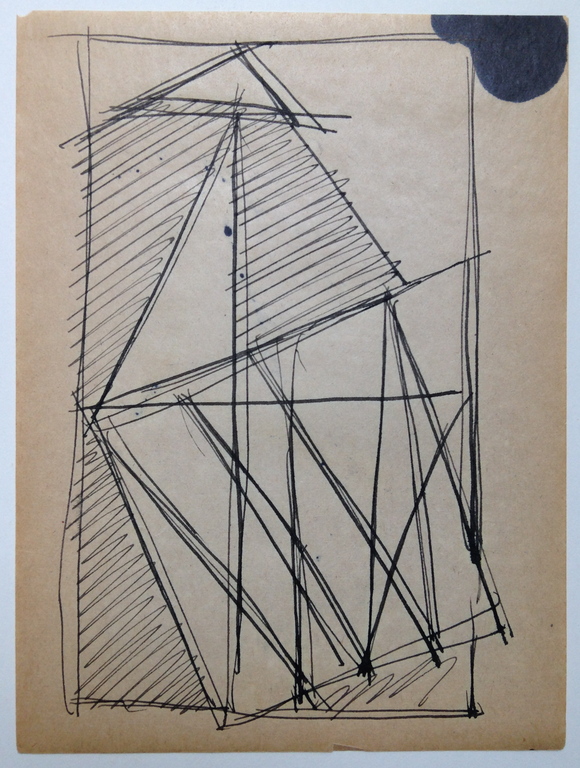 Siep van den Berg, Originele inkttekening uit 1956,  kopen? Bied vanaf 45!