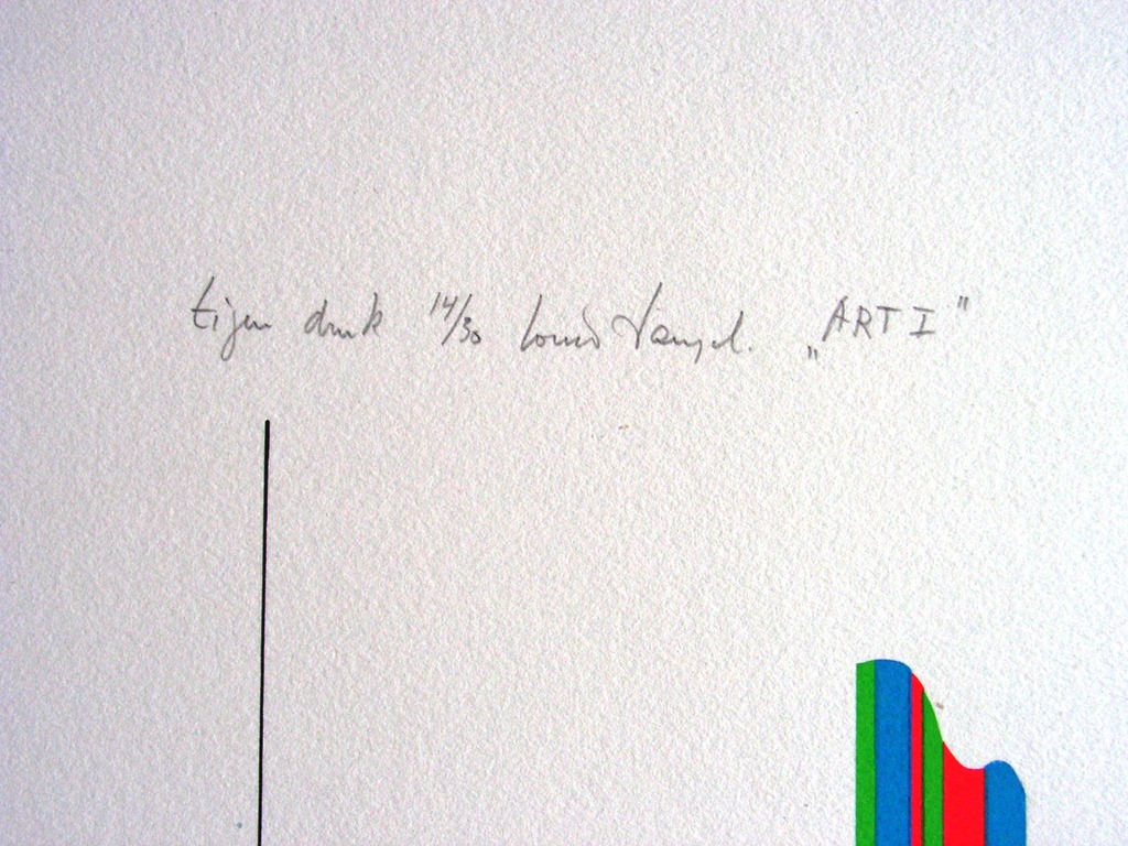 Louis Tangel  -   Zeefdruk  -    kopen? Bied vanaf 15!