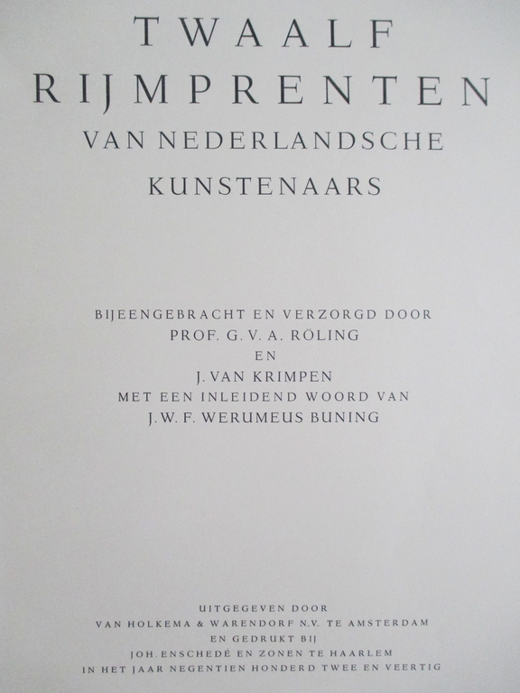12 rijmprenten, 1942, o.a Doeve, Bieruma Oosting, D. van Gelder, C. Eyck kopen? Bied vanaf 20!