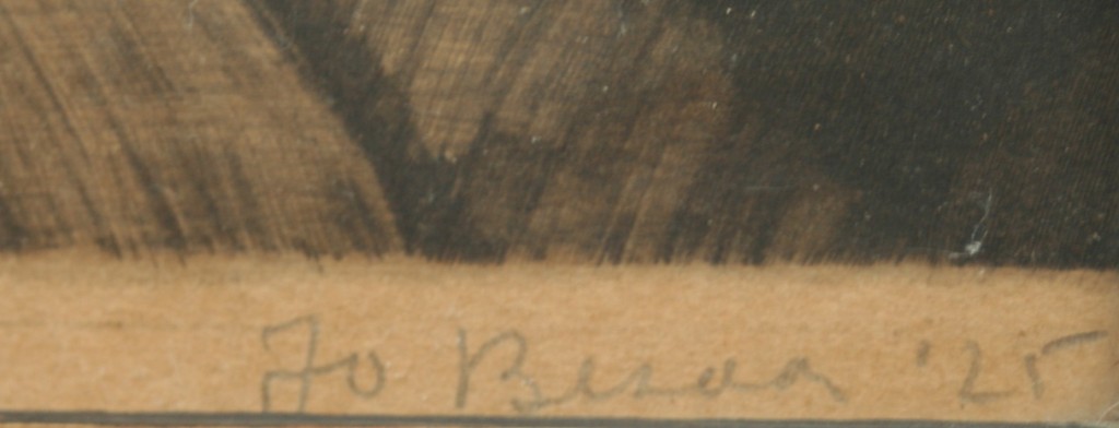 Jo Bezaan (1894-1952) - ets - gesigneerd - 1925 kopen? Bied vanaf 60!