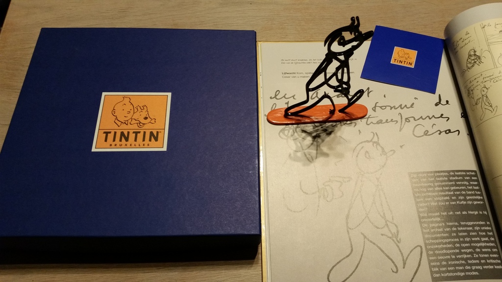 Hergé - Beeldje Moulinsart 46221 - Kuifje en de Alfa kunst - (2006) kopen? Bied vanaf 85!