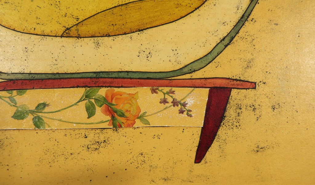 Ellen van toor: Ets en collage, Ruimte van een beperking kopen? Bied vanaf 1!