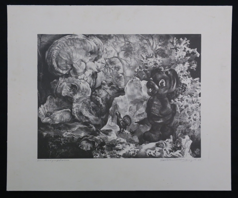 Aart van Dobbenburgh: Litho, Kindersymphonie kopen? Bied vanaf 1!