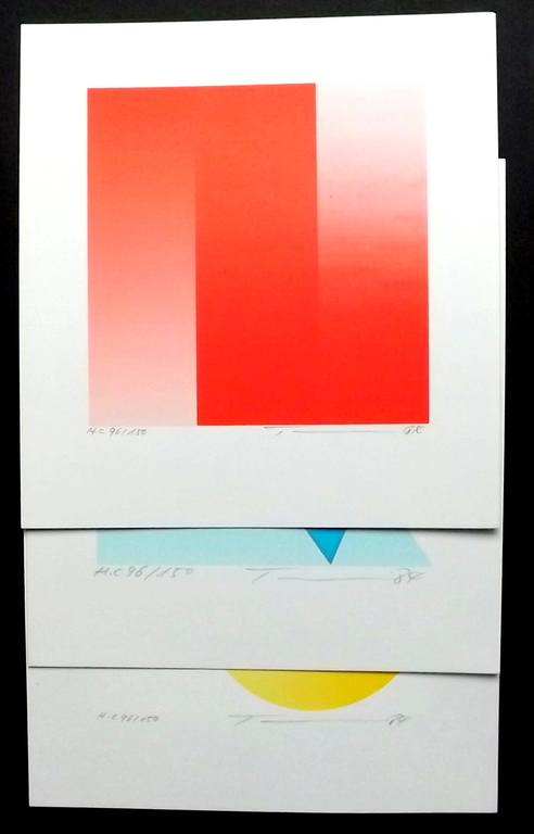 Michio Takehare - 3x gesigneerde litho kopen? Bied vanaf 1!