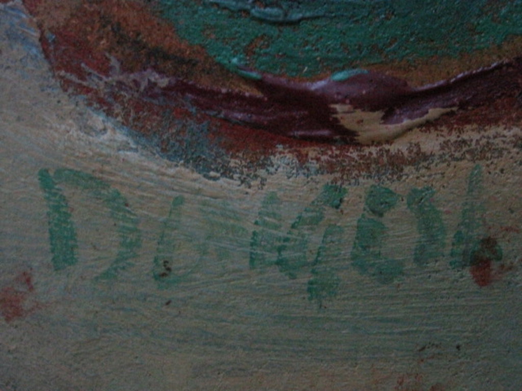 Interessant GROOT 1971  Abstract gesigneerd CoBrA olieverf op paneel  kopen? Bied vanaf 1!