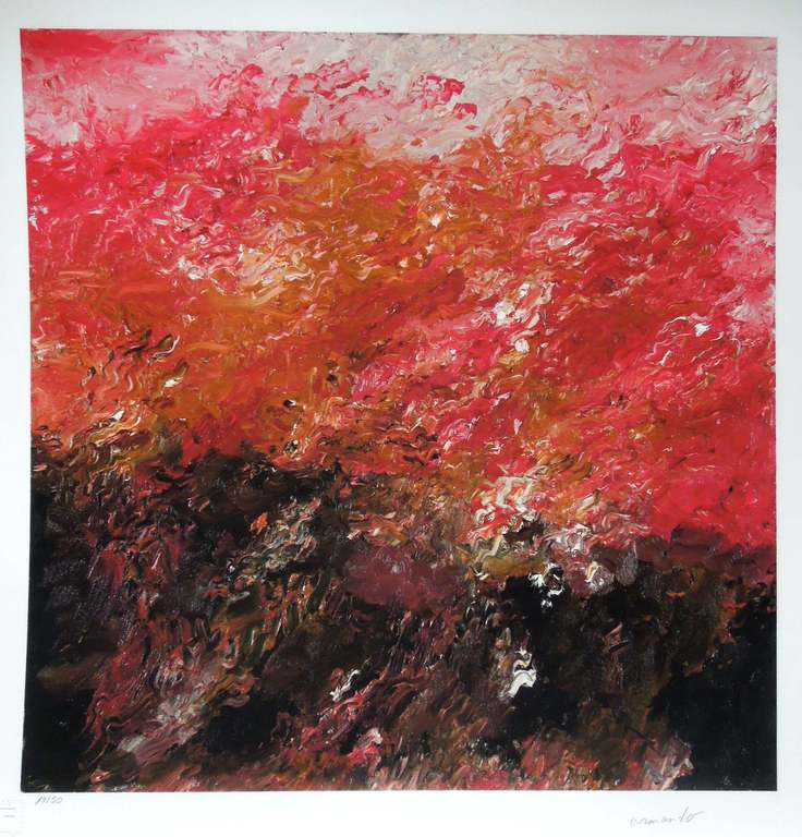 ARMANDO - ORIGINALGRAFIK - HANDSIGNIERT - EXEMPLAR 17 von 50 verkocht voor € 175!