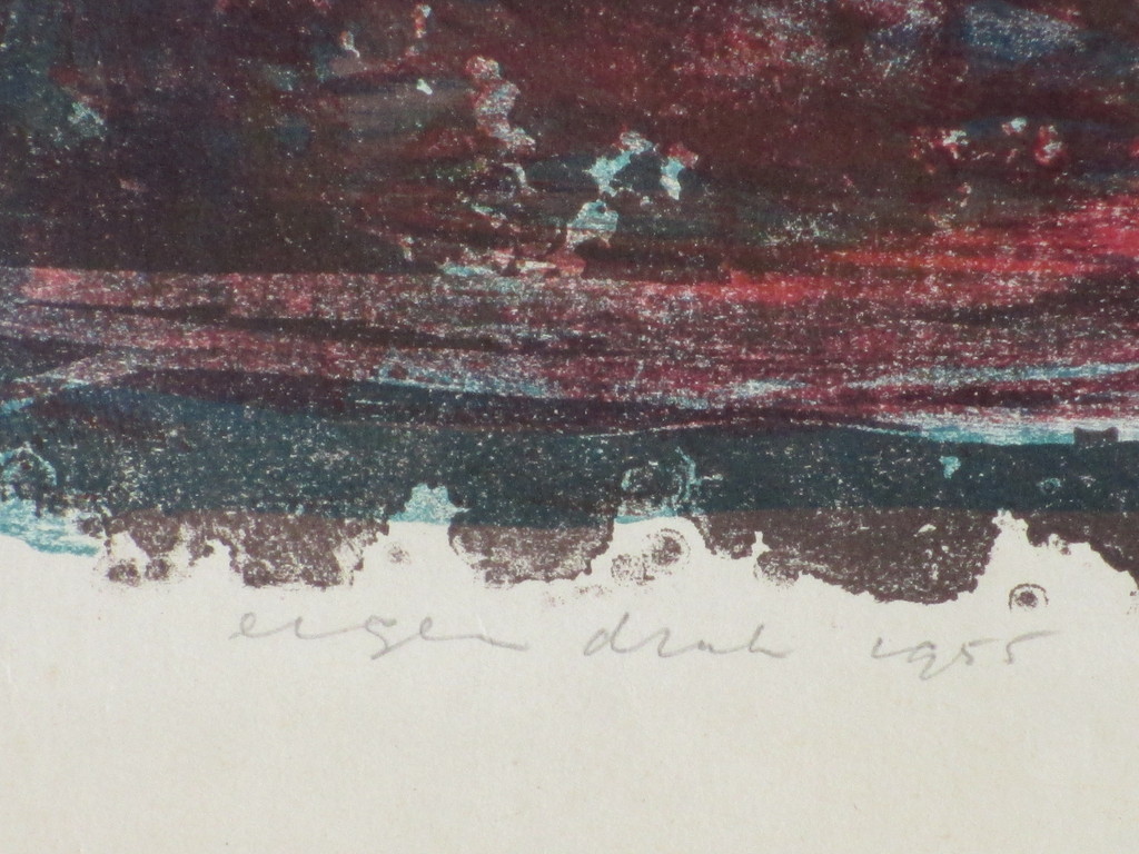 Jan Bezemer, Twee paarden, Kleurenlitho kopen? Bied vanaf 55!