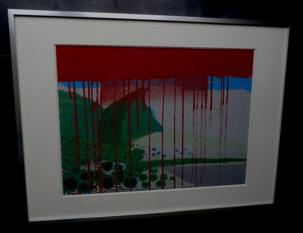 Laatste keer: Jan Cox - ingelijste litho - 1975 kopen? Bied vanaf 95!