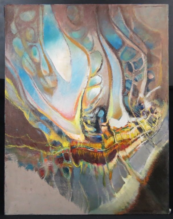 Lambertus de Jong: Olieverf op doek, Zonder titel kopen? Bied vanaf 100!