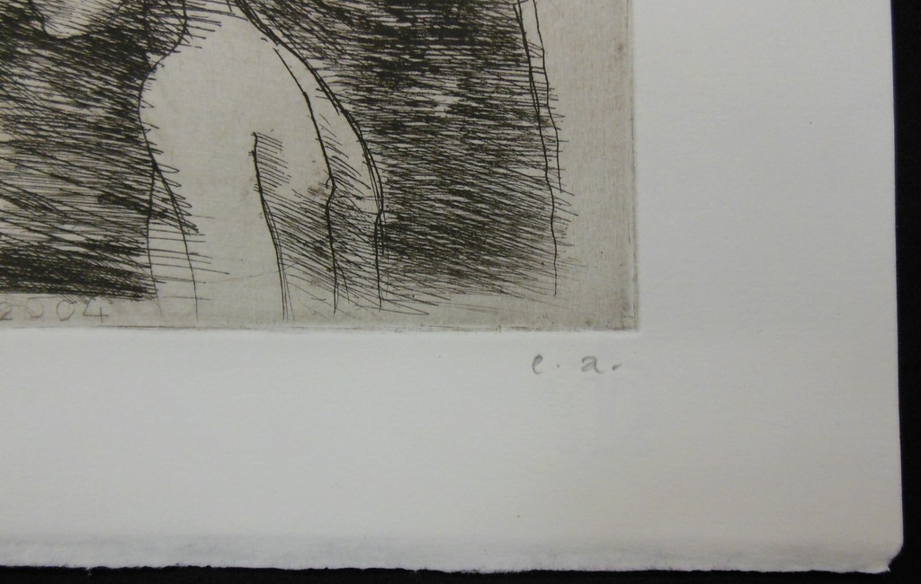 Geurt van Dijk: Ets, De Kus kopen? Bied vanaf 20!