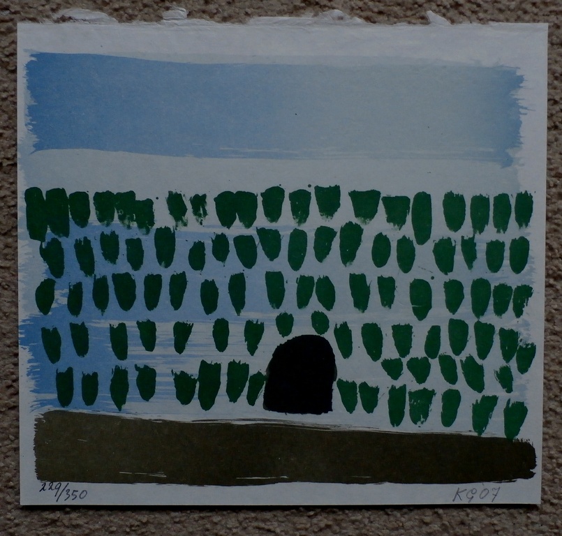 Klaas Gubbels, litho: Het water, handgesigneerd en genummerd, 2007 kopen? Bied vanaf 95!