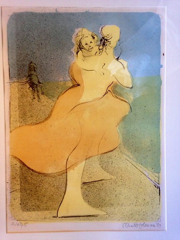 Ronald Tolman (1948), Litho, Dansend echtpaar kopen? Bied vanaf 50!