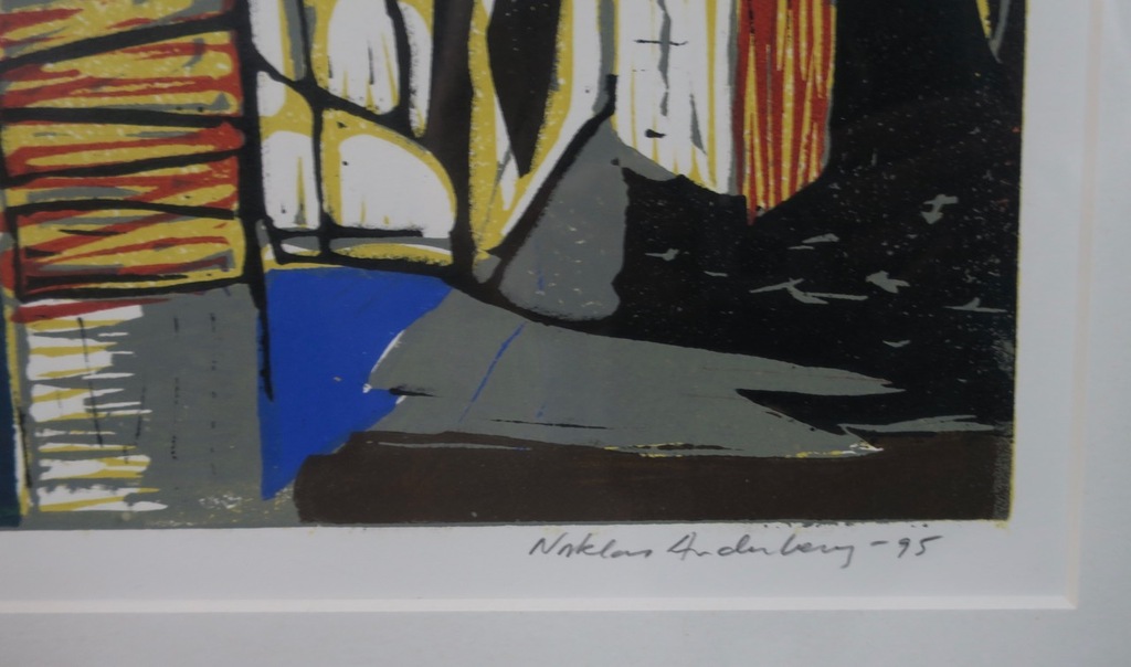 Niklas Anderberg: Lino, Z.T. - Ingelijst kopen? Bied vanaf 40!