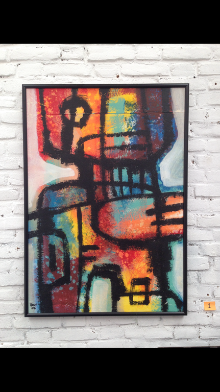 Zonder titel verkocht voor € 100!