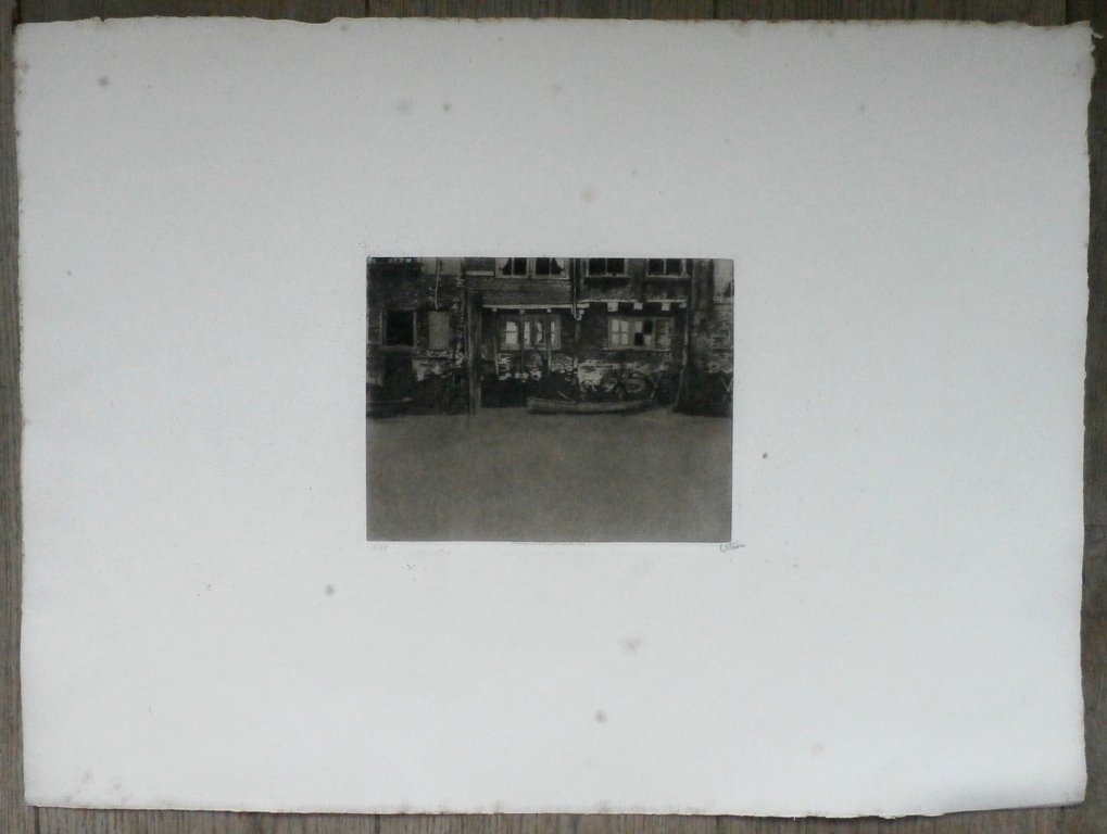 Willem Witsen - ets: Voorstraathaven8 - Dordrecht kopen? Bied vanaf 160!