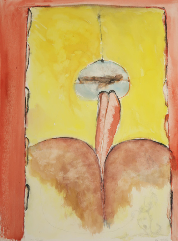 Hans Kuijs: Aquarel, Z.T. kopen? Bied vanaf 1!