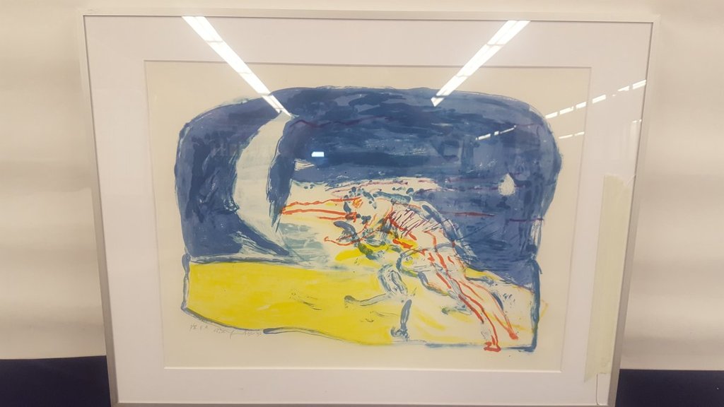 Pieter Defesche - Lithografie - Hemelse en aardse liefde kopen? Bied vanaf 1!