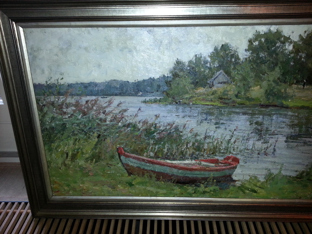 Alexander Lopatkin (1922-1996) -olieverf op doek 1971, verso gesigneerd kopen? Bied vanaf 179!