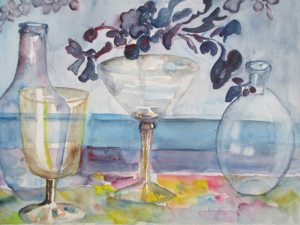 Onbekend, aquarel stilleven  kopen? Bied vanaf 1!