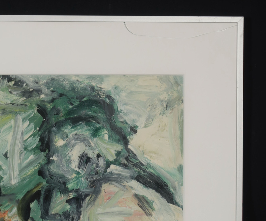 Pieter Haan: Acryl op papier, Z.T. - Ingelijst kopen? Bied vanaf 50!